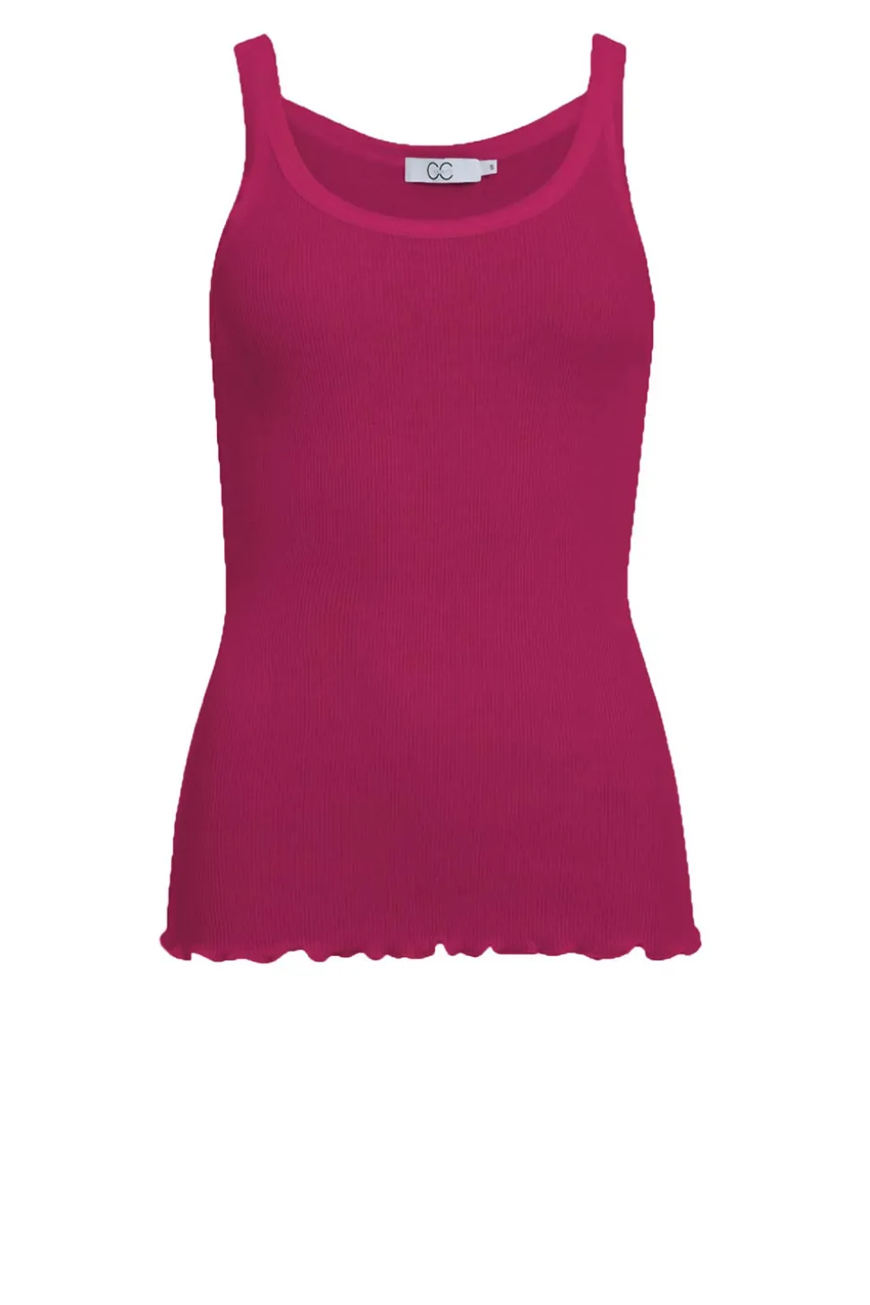 Best CC Heart Silk Rib Top Faith | Berry... | | Little Soho