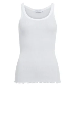 Best Sale CC Heart Silk Rib Top Faith | White... | | Little Soho