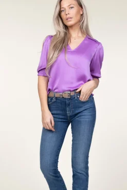 Cheap Dante 6 Silk Top Cascais | Purple... | | Little Soho