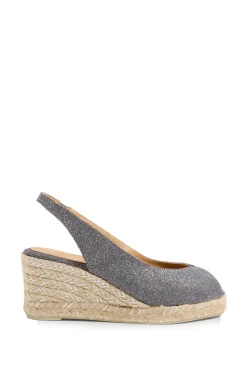 Cheap Castaner Slingback Wedges With Lurex Barbara | Blue... | | Little Soho