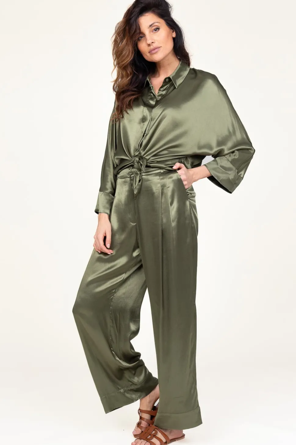 Clearance Ibana Slipper With Logo Annabel | Brown... | | Little Soho