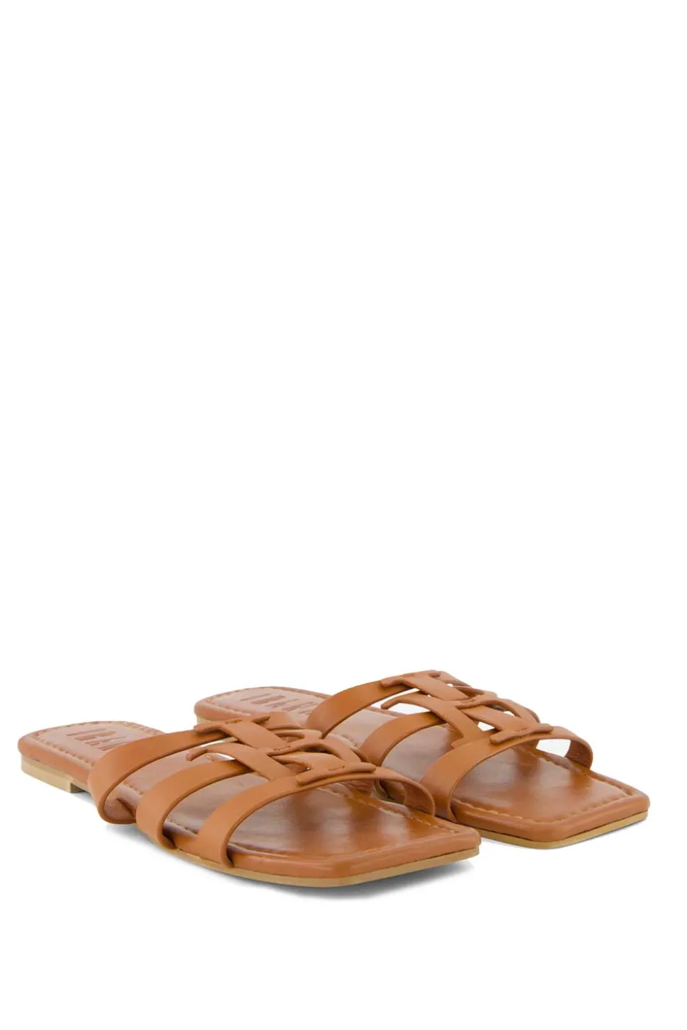 Clearance Ibana Slipper With Logo Annabel | Brown... | | Little Soho