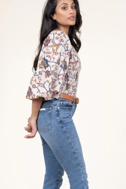 Fashion Stella Forest Smocked Top Marla | Natural... | | Little Soho