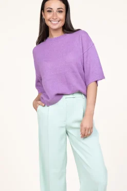 Best Sale Dante 6 Soft Alpaca Blend Sweater Hiaru | Purple... | | Little Soho