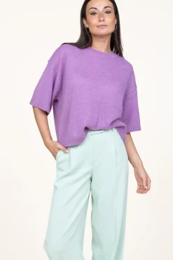 Best Sale Dante 6 Soft Alpaca Blend Sweater Hiaru | Purple... | | Little Soho