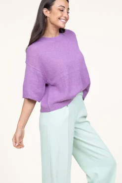 Best Sale Dante 6 Soft Alpaca Blend Sweater Hiaru | Purple... | | Little Soho