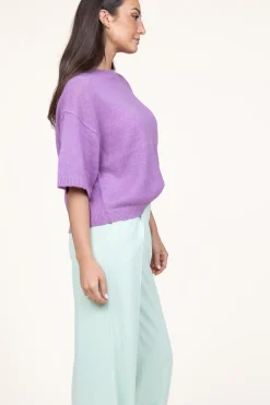 Best Sale Dante 6 Soft Alpaca Blend Sweater Hiaru | Purple... | | Little Soho
