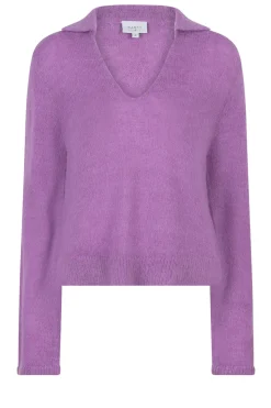 Online Dante 6 Soft Alpaca Blend Sweater Kenza | Purple... | | Little Soho