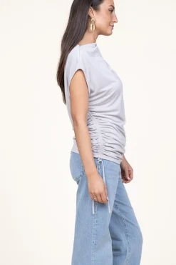 Outlet Dante 6 Soft Asymmetrical Modal Mix Top Elin | Natural... | | Little Soho