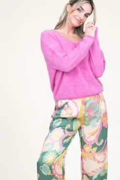 New Absolut Cashmere Soft Cashmere Sweater Soeli | Pink... | | Little Soho