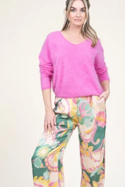 New Absolut Cashmere Soft Cashmere Sweater Soeli | Pink... | | Little Soho