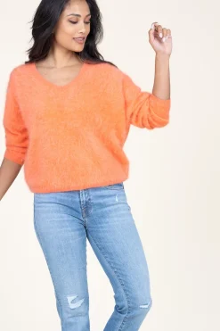 Cheap Absolut Cashmere Soft Cashmere Sweater Soeli | Orange... | | Little Soho