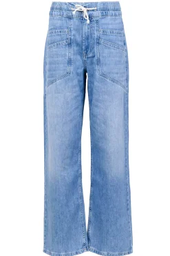 Cheap ba&sh Soft Cotton Jeans Mima | Blue... | | Little Soho