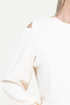 Cheap Aaiko Soft Cut-Out Sweater Gioya | Natural... | | Little Soho