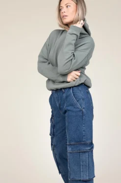 Store American Vintage Soft Fleece Hoodie Izubird | Green... | | Little Soho