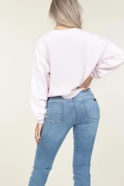 Best Sale American Vintage Soft Fleece Sweater Izubird | Pink... | | Little Soho