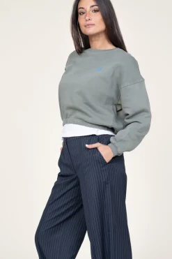 Cheap American Vintage Soft Fleece Sweater Izubird | Green... | | Little Soho