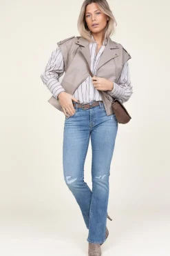 Cheap Dante 6 Soft Leather Waistcoat Harley | Natural... | | Little Soho