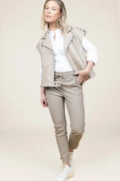 Cheap Dante 6 Soft Leather Waistcoat Harley | Natural... | | Little Soho