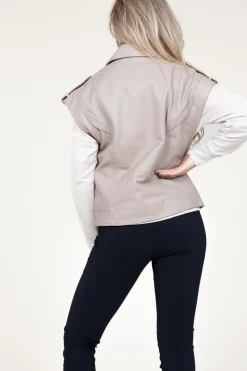 Cheap Dante 6 Soft Leather Waistcoat Harley | Natural... | | Little Soho