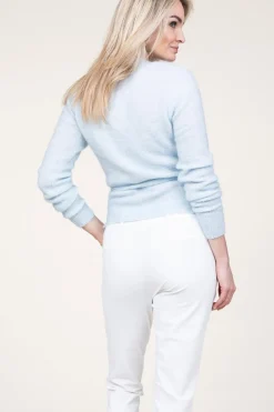 Hot Second Female Soft Mohair Wrap Sweater Brookline | Blue... | | Little Soho