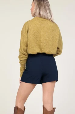 Discount American Vintage Soft Oversized Alpaca Sweater Vitow | Green... | | Little Soho