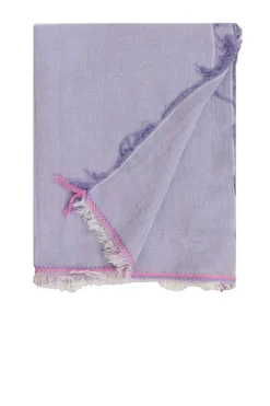 Outlet Moment Amsterdam Soft Scarf With Frills Saar | Purple... | | Little Soho