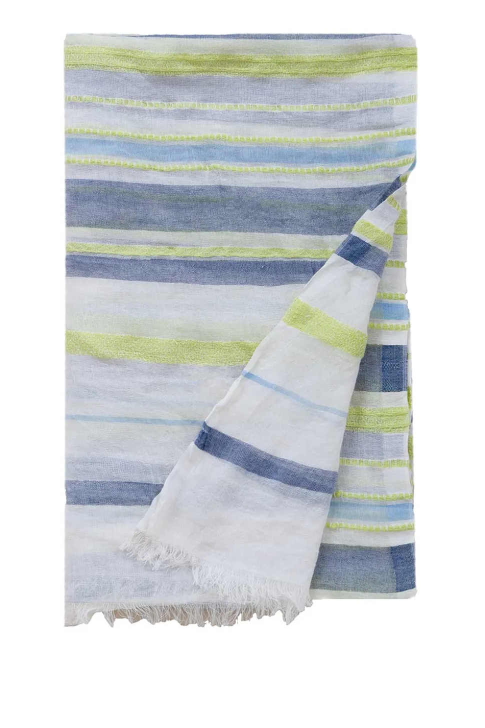 Fashion Moment Amsterdam Soft Striped Scarf Norah | Green... | | Little Soho