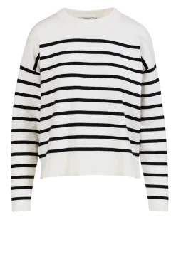 Sale CC Heart Soft Striped Sweater Collins | Black White... | | Little Soho