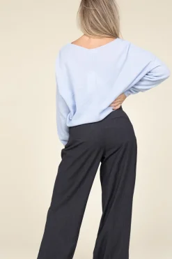 Shop American Vintage Soft Sweater Damsville | Blue... | | Little Soho