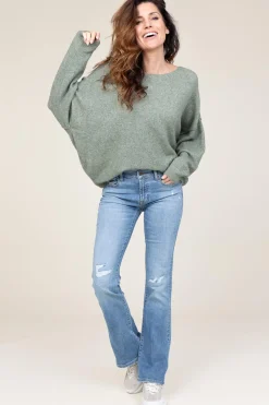 Fashion American Vintage Soft Sweater Damsville | Green... | | Little Soho