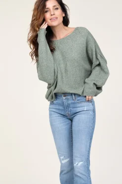 Fashion American Vintage Soft Sweater Damsville | Green... | | Little Soho