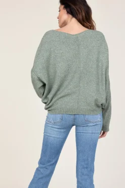 Fashion American Vintage Soft Sweater Damsville | Green... | | Little Soho