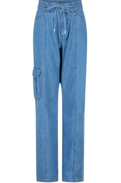 Discount Dante 6 Soft Tencel Denim Cargo Pants Blustery | Blue... | | Little Soho