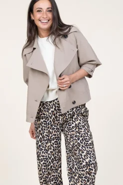 Best Sale Second Female Soft Trenchcoat Silvia | Taupe... | | Little Soho