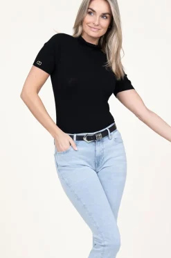 Store Twinset Soft Tricot Top Ella | Black... | | Little Soho