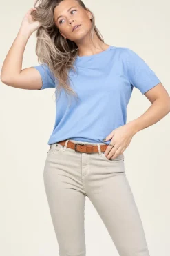 New CC Heart Soft Viscose Top Ella | Blue... | | Little Soho