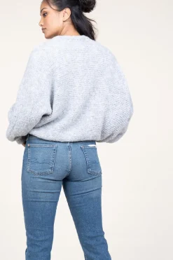 Sale American Vintage Soft Wool Mix Cardigan Zolly | Grey... | | Little Soho