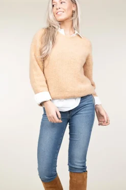 Cheap American Vintage Soft Wool Mix Sweater East | Camel... | | Little Soho