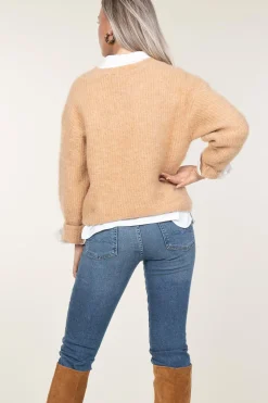 Cheap American Vintage Soft Wool Mix Sweater East | Camel... | | Little Soho