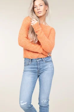 Outlet American Vintage Soft Wool Mix Sweater East | Orange... | | Little Soho