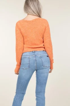 Outlet American Vintage Soft Wool Mix Sweater East | Orange... | | Little Soho