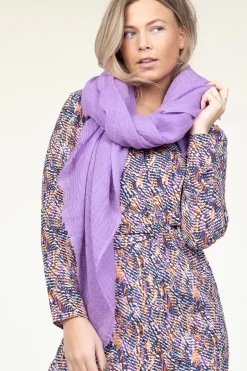 Best Moment Amsterdam Soft Woolen Scarf Kyra | Purple... | | Little Soho