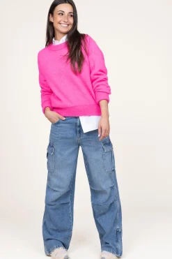 Clearance Liu Jo Straight Leg Cargo Jeans Mo | Blue... | | Little Soho