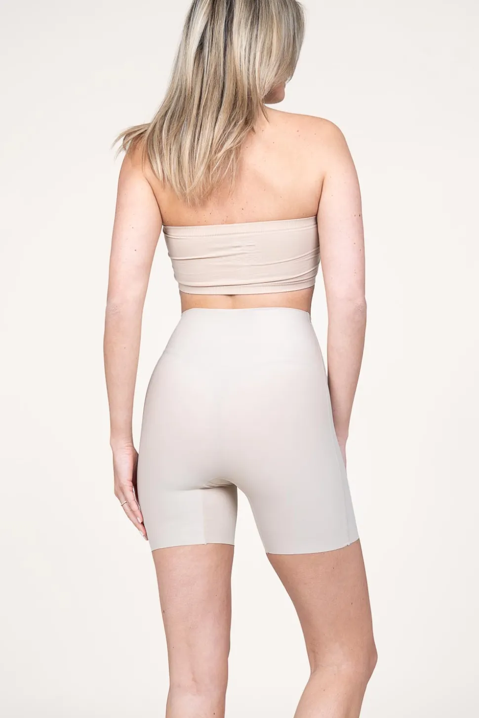 Store CC Heart Stretch Biker Short Anne | Nude... | | Little Soho