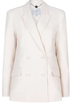 Hot Dante 6 Stretch Double Breasted Blazer Odille | Natural... | | Little Soho