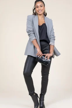 Clearance Ibana Stretch Leather Pants Colette | Black... | | Little Soho