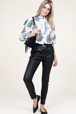 Cheap Ibana Stretch Leather Paperbag Paula | Black... | | Little Soho