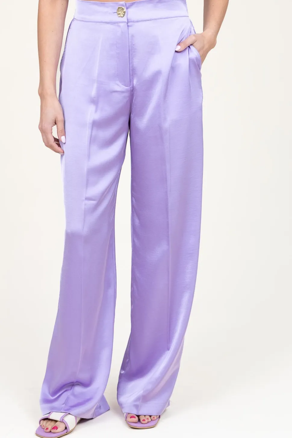 Cheap Dante 6 Stretch Satin Trousers Cheers | Purple... | | Little Soho