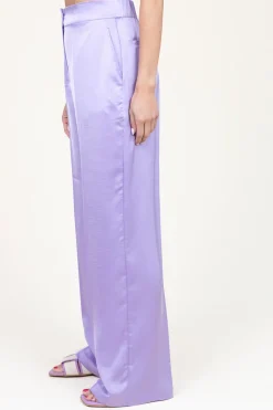 Cheap Dante 6 Stretch Satin Trousers Cheers | Purple... | | Little Soho